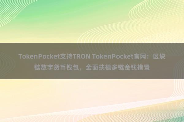 TokenPocket支持TRON TokenPocket官网：区块链数字货币钱包，全面扶植多链金钱措置